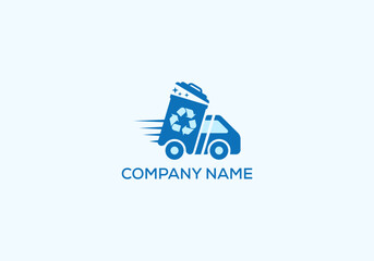 Garbage Logo, Junk Removal Service Company Icon And Logo In vector