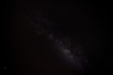 The sky with star and dust in dark night.