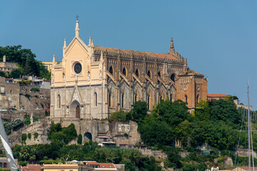 Fototapeta premium Morning walk in old part of Gaeta, ancient Italian city in province Latina