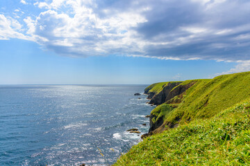 道東の岬　落石岬と灯台