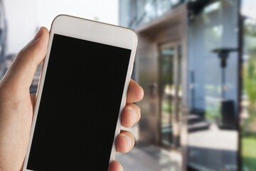 Concept of certificate of vaccination against covid-19 Coronavirus mandatory for traveling, phone