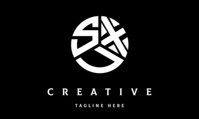 SXU circle three letter logo