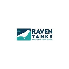 raven tanks logo design