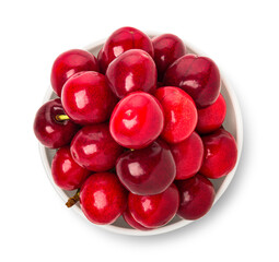 Cherries in bowl