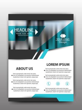 Template flyer A4 with space for a photo. flyer design template vector design. Layout template in A4 size
K
