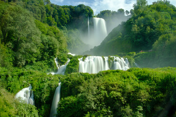 Marmore Falls Park, Terni, Umbria, Italy