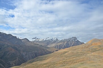 Beautiful Scenic Landscape View Leh Ladakh