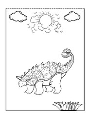 Dinosaurs coloring page, Dinosaur pictures to color and print, Dinosaurs for kids coloring, Coloring book Dinosaurs pages