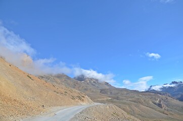 Beautiful Scenic Landscape View Leh Ladakh