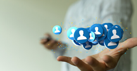 Abstract technology group and data