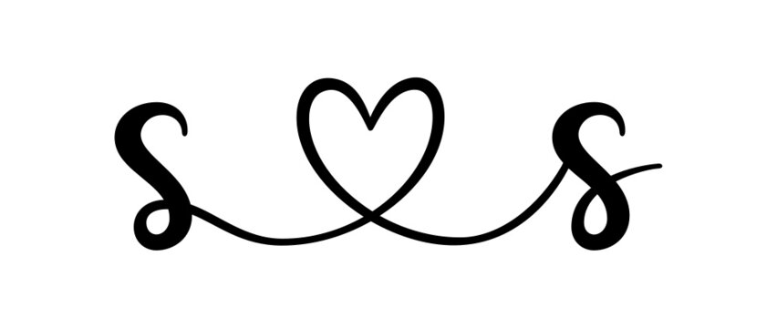 S Logo In Love