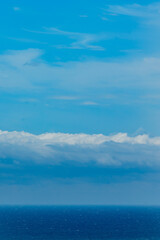 blue sky with clouds