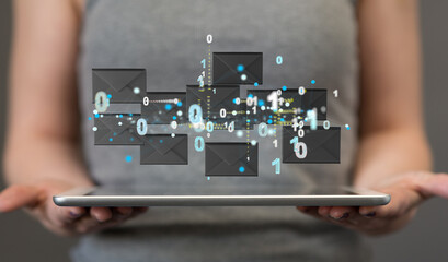 Email Mail Communication Online Chat Business Internet Technology Network Concept