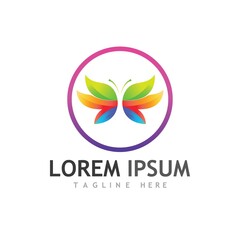 Beauty Butterfly icon design