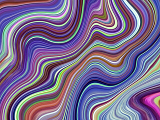 Obraz premium Abstract background for wallpapers, posters, cards, invitations, websites. Modern painting handmade background. Rainbow lines Vector