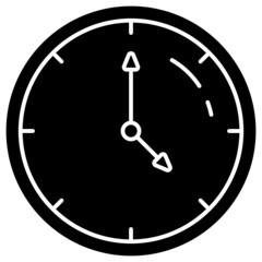 clock solid icon