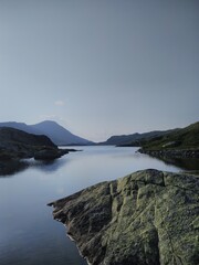 Fototapeta premium lake in the mountains