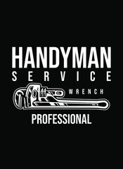 Obraz premium A wrench or spanner is a tool used to provide grip and mechanical advantage in applying torque to turn objects usually rotary fasteners, such as nuts and bolts or keep them from turning