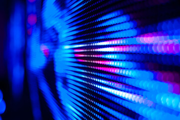 Abstract blue LED tinted wallpaper