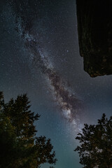 Milchstrasse - Ruine Aggstein - Wachau - Niederösterreich