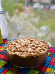 homemade apple pie