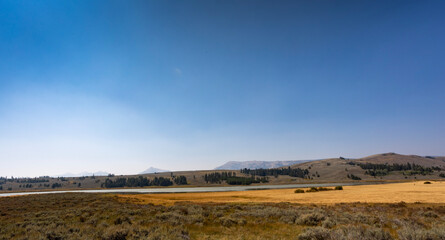 landscape in the mountains
