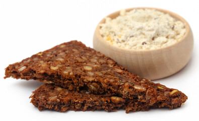 Rye bread with special flour