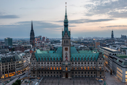 Hamburg - Germany - Panorama from above