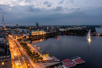 Hamburg - Germany - Panorama from above