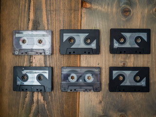 Retro Audio Tape Cassettes