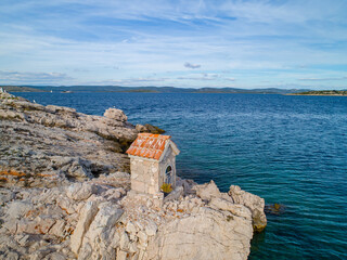 Croatia - Wonderful croatian coast from drone view
