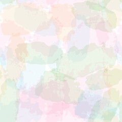 watercolor seamless pattern, rainbow colors girly print, artistic pastel background