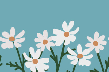 Seamless floral background