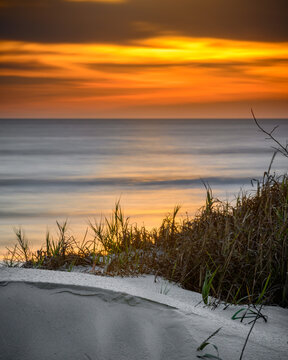 Sunrise over the dunes
