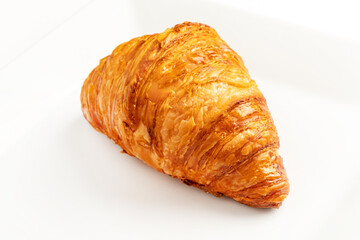 croissant on the  white background