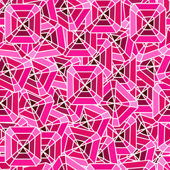 Pink mosaic