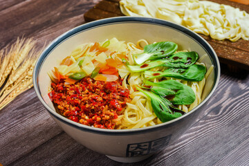 Chinese food noodles