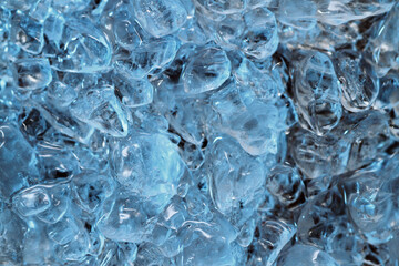 Obraz na płótnie Canvas Melted ice cube