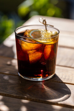 Vermouth de Grifo con naranja