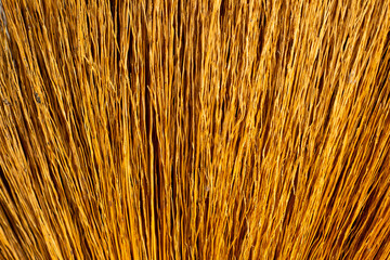 close up broom texture abstract background.