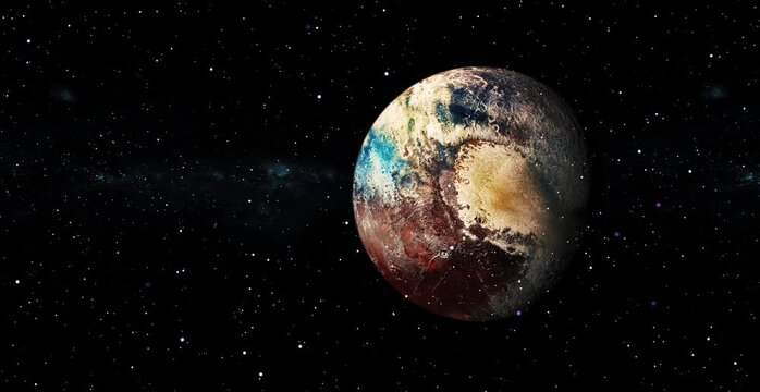 
Pluto - Dwarf Planet HD Stock Footage