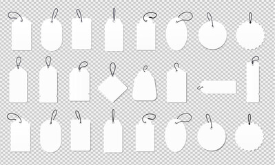 Price tag collection. Set ribbon banner and label sticker sale offer and badge tag sale advertising,