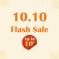 Flash Sale Illustration Banner
