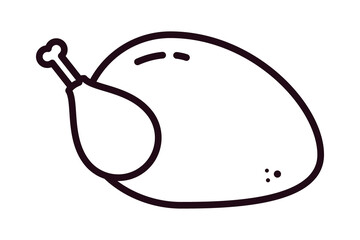 roasted chicken icon