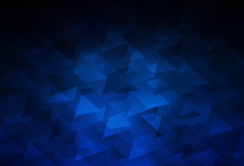 Dark BLUE vector texture in rectangular style.