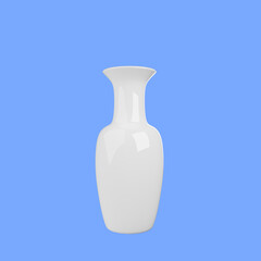 3d illustration of ceramics vase