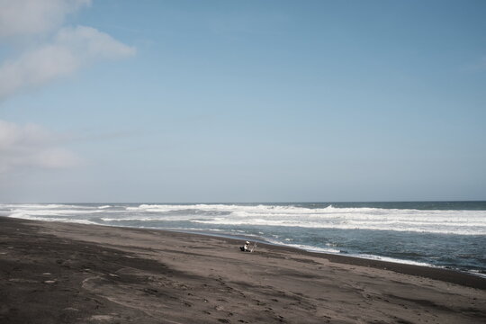 beach and waves