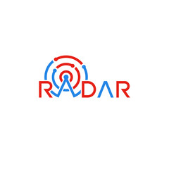 Radar wordmark, company logo design.