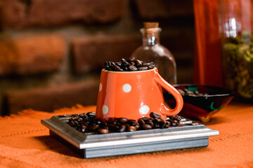 coffee, food, seeds, natural, nature, organic coffee, medicine, wellness, earthy smell, coffee,