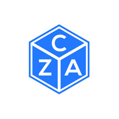 CZA letter logo design on white background. CZA creative initials letter logo concept. CZA letter design.  - obrazy, fototapety, plakaty